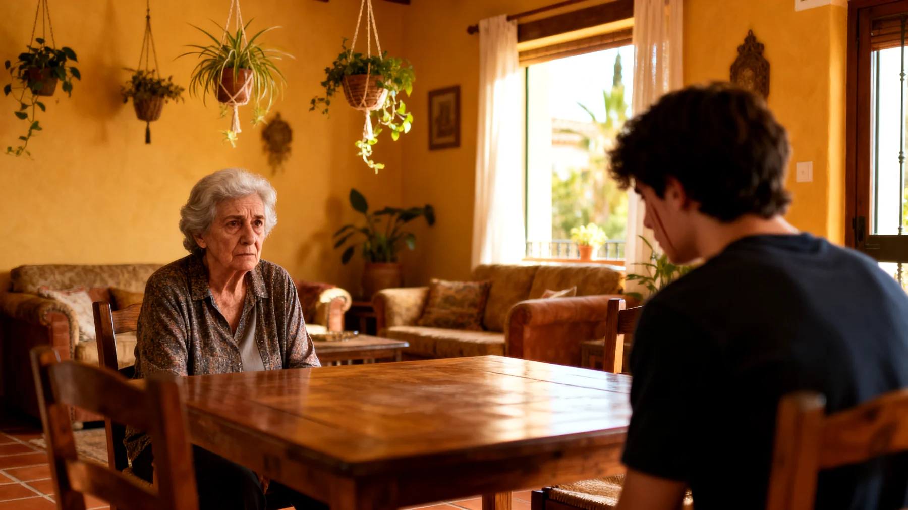 Los abuelos sienten que no saben cómo reaccionar cuando sus nietos jóvenes adultos expresan emociones intensas como llanto, rabia o ansiedad. Se sienten desbordados o incómodos ante estas manifestaciones emocionales, y tienden a minimizarlas, ignorarlas o responder con frases como 'en mis tiempos no se lloraba por eso', generando distancia emocional y sensación de incomprensión en los nietos."